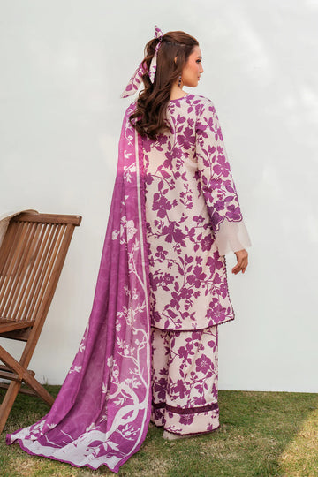 Unstitched Digital Printed Lawn 3Pc Suit