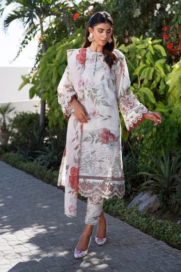 Unstitched Digital Printed Lawn 3Pc Suit