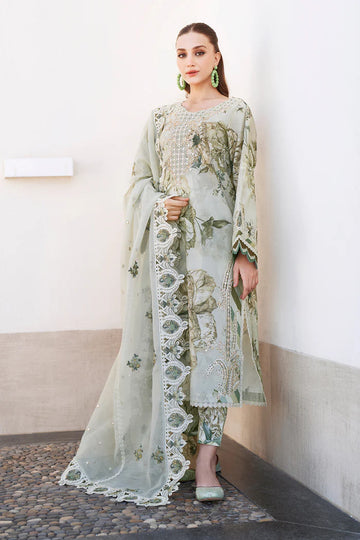 Unstitched Digital Printed Lawn 3Pc Suit