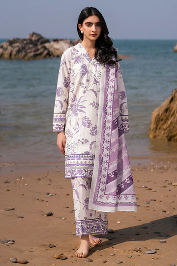 Unstitched Digital Printed Lawn 3Pc Suit
