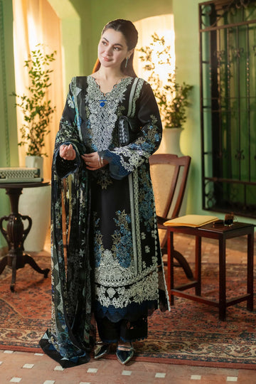 Unstitched Embroidered Winter 3Pc Suit