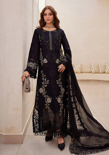 Unstitched Embroidered Lawn 3Pc Suit