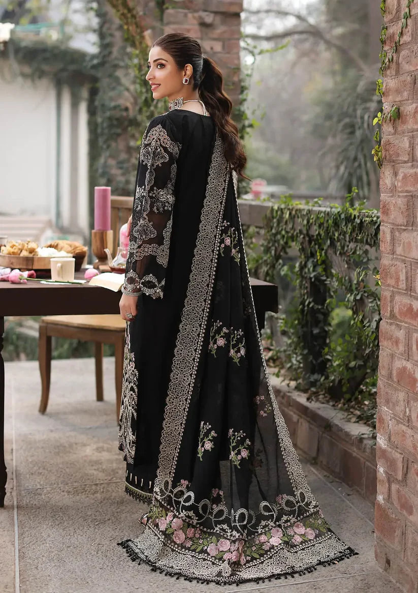 Kahf - Heavy Embroidered Dhanak 3 Piece – Luxury Winter Wear 1041