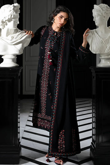 Unstitched Embroidered Lawn 3Pc Suit