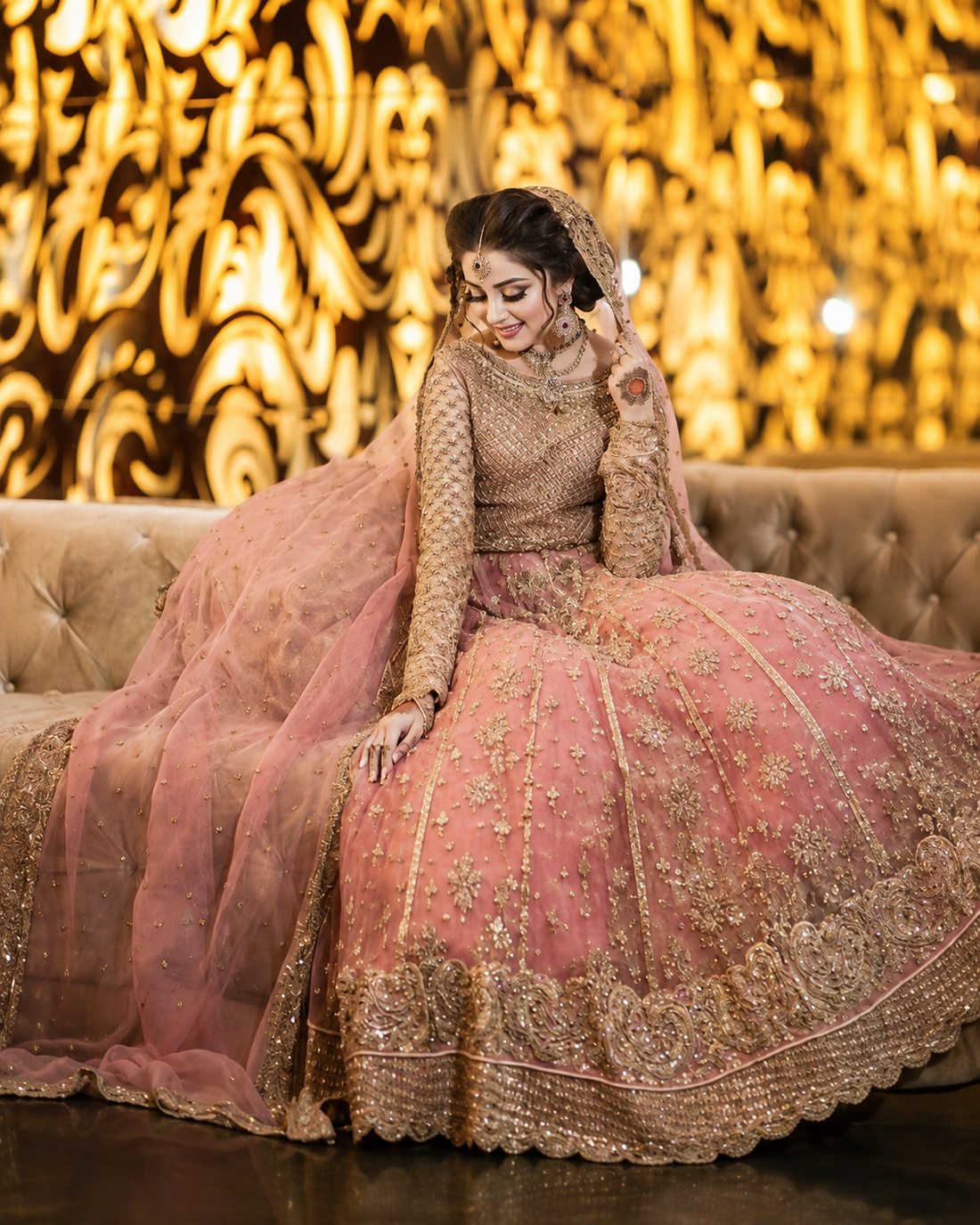 Sobia Nazir - Inspired Bridal Net Maxi – Luxurious bridal Wear-AN0089