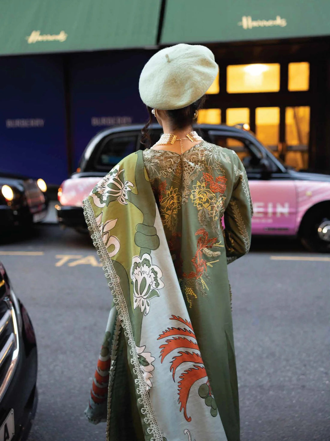 Unstitched Embroidered Winter 3Pc Suit