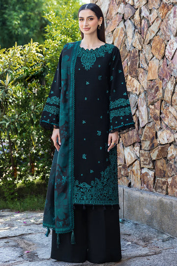 Unstitched Embroidered Lawn 3Pc Suit