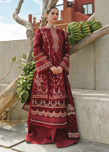 Unstitched Embroidered Winter 3Pc Suit